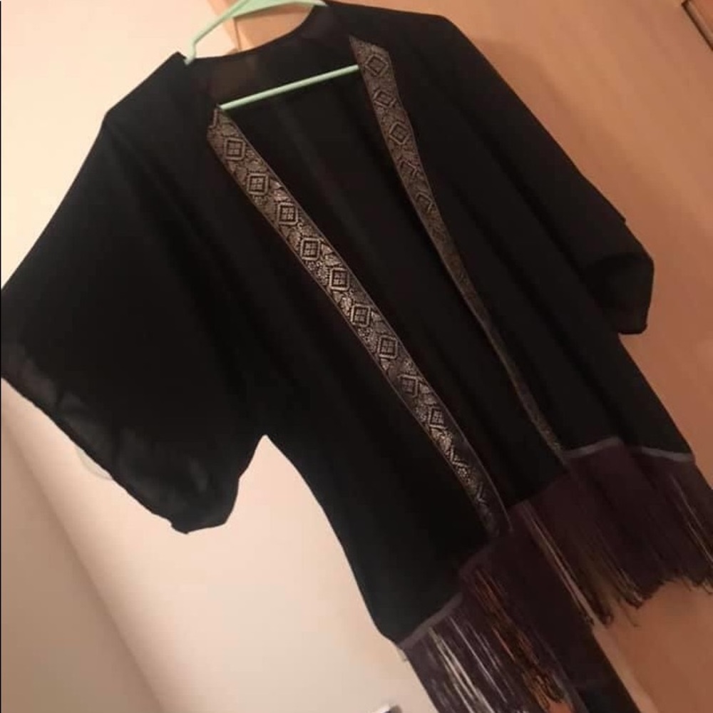 Fringe Cardigan